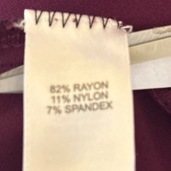 J. Jill Wearever Collection Purple SZ SP Kinit Dress Career Comfy Minimalist - Picture 8 of 10